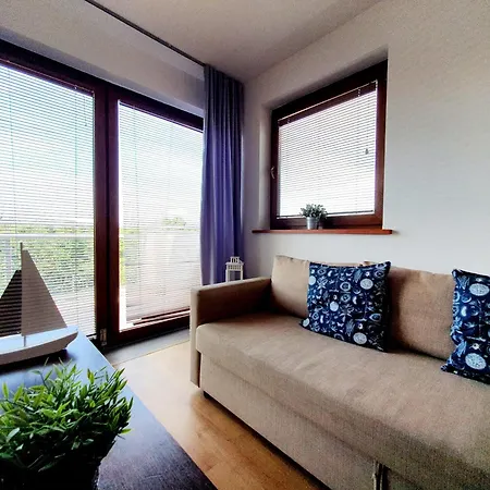 Z Prywatnym Tarasem Na Dachu I Widokiem Na Morze דירה Władysławowo