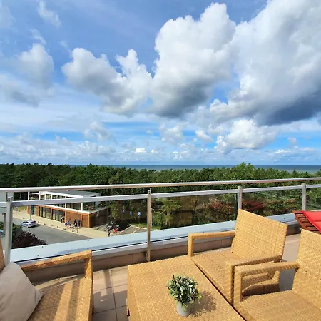 公寓 Z Prywatnym Tarasem Na Dachu I Widokiem Na Morze Władysławowo