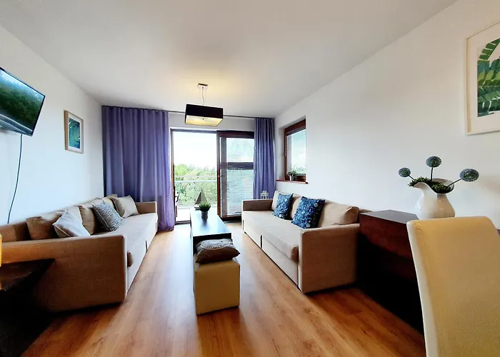 Z Prywatnym Tarasem Na Dachu I Widokiem Na Morze Apartament