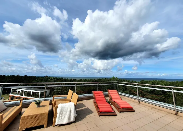 Lägenhet Z Prywatnym Tarasem Na Dachu I Widokiem Na Morze *