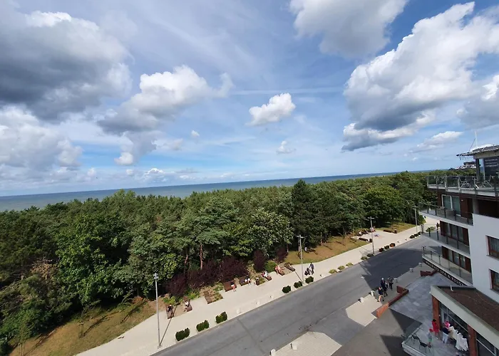 Z Prywatnym Tarasem Na Dachu I Widokiem Na Morze Lägenhet *