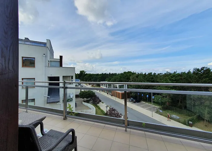 Z Prywatnym Tarasem Na Dachu I Widokiem Na Morze