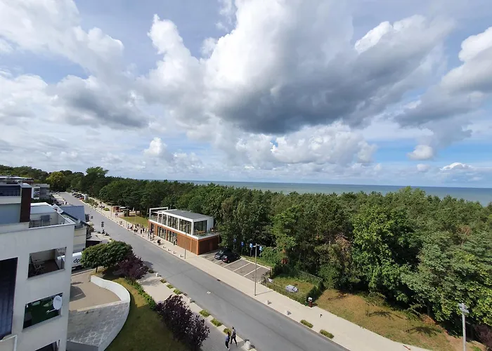 Z Prywatnym Tarasem Na Dachu I Widokiem Na Morze Apartament *