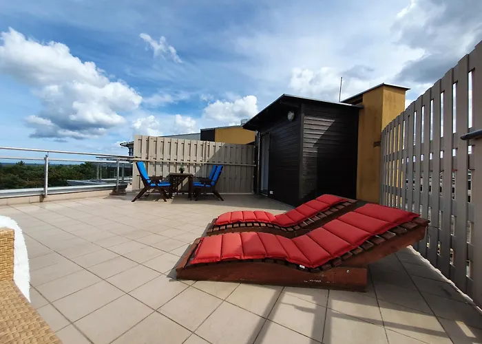 Z Prywatnym Tarasem Na Dachu I Widokiem Na Morze * Władysławowo