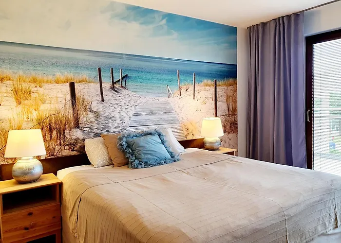 Z Prywatnym Tarasem Na Dachu I Widokiem Na Morze Apartament